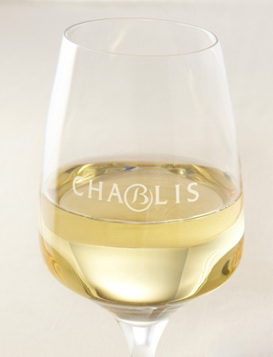 夏布利/Chablis葡萄酒的酒杯